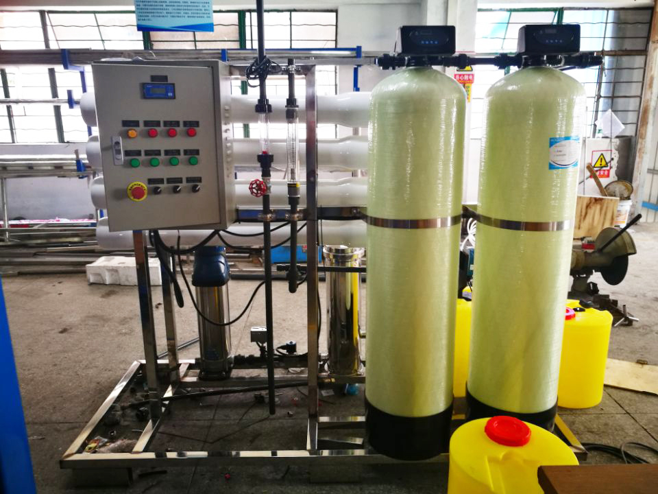 Brackish water ro system in water treatment 1000LPH.jpg